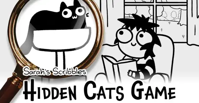 Sarah Scribbles Hidden Art Game